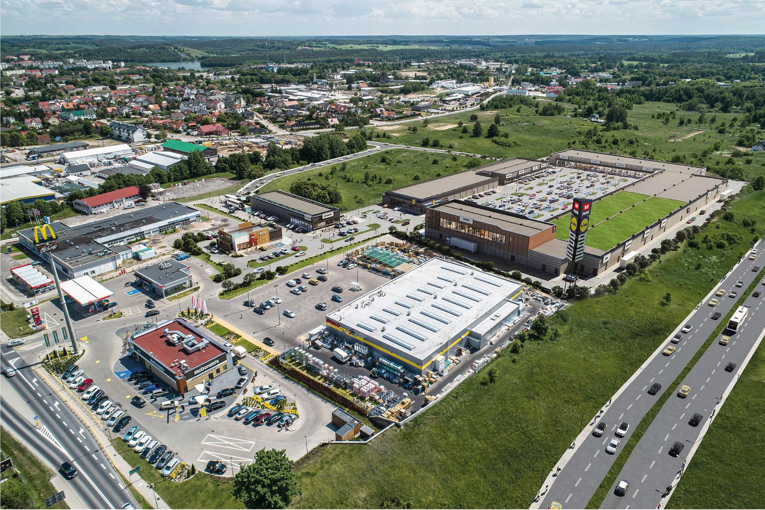 M Park Mrągowo fully leased